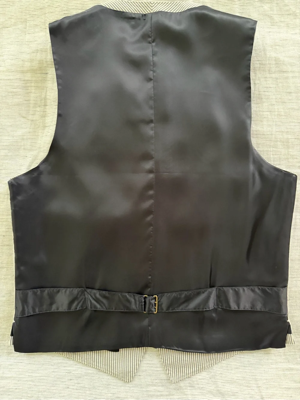 J.Crew Ludlow Seersucker Vest and Trouser - Blue